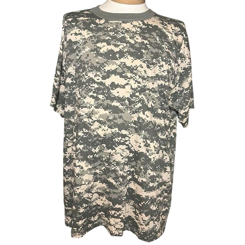 Vintage 80's Digital Camo Single Stitch T Shirt